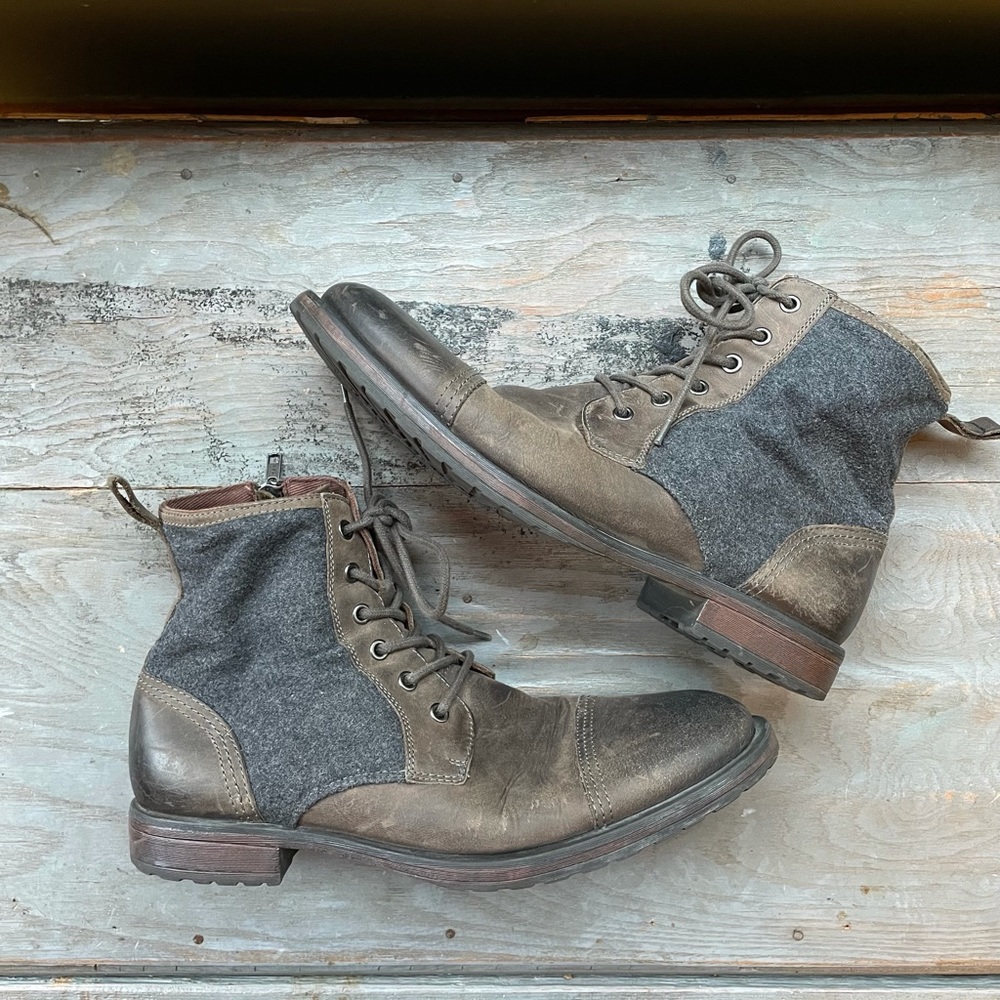 Aston Grey “Recon” lace up boots | size 11.5